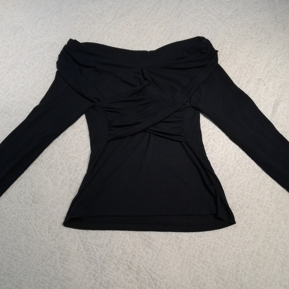 Lou & Grey Wrap Front Shirt